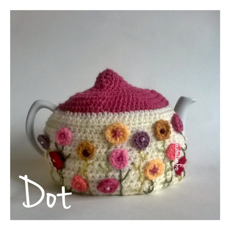 Grandma Dot Tea Cosy…Free Pattern.