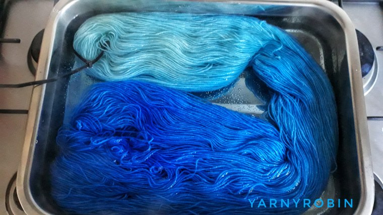 dip dyeing yarn